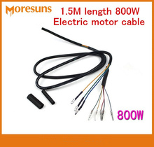 Free Ship 5pcs Electric Motor Cable 1.5M Length 800W Brushless motor wire 8 core high-temperature copper wire Electrie wire kit 2024 - buy cheap
