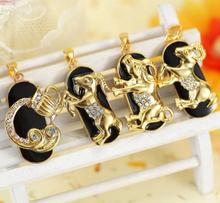 Hot Selling Luxury Jewelry 12 Constellations USB 2.0 8GB 16GB 32GB 64GB Pendrive USB Flash Drive U Disk Gift Necklace USB Stick 2024 - buy cheap