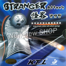 KTL Stranger Attack Type Long Pips-Out Table Tennis PingPong Rubber with Sponge 2024 - buy cheap