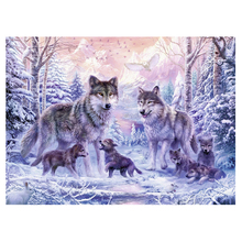 LZAIQIZG Diamond Embroidery Wolf 5D DIY Diamond Painting Full Square/Round Mosaic Animals Pictures Of Rhinestones Home Decor 2024 - buy cheap