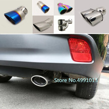 For Toyota Highlander 2015 2016 2017 2018 Car Cover Muffler Exterior Back Pipe Dedicate Exhaust Tip Tail Outlet Ornament 1pcs 2024 - buy cheap