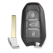 KEYECU  Smart Remote Key 3 Button Fob 434MHz PCF7945 ID46 for Citroen C4L 2013-2015 ,DS5, for Peugeot 508 308 Before 2016 2024 - buy cheap