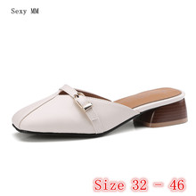 Low High Heels Women Pumps Slingbacks High Heel Shoes Stiletto Woman Party Shoes Small Plus Size 32 33 - 40 41 42 43 44 45 46 2024 - buy cheap