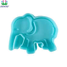 Docile Baby Elephants Pattern Printing Molds,Food Grade Plastic Cake Decorating Cutters Tools,Direct Selling 2024 - buy cheap