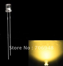 3mm Flat top Warm White LED diode 2024 - buy cheap