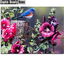 5D Diy Diamond Painting Flowers Diamond Embroidery Pattern Animal Bird Rhinestones Full Diamond Mosaic Home Decor Gift 189066 2024 - buy cheap