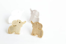 50Pairs Fashion Tiny Elephant shaped Stud Earrings fashion design Cute elephant earring stud Animal jewelry for women 2024 - buy cheap