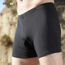 WOSAWE Cycling Underwear 3D Padded Bike/Bicycle Base/Shorts/Under S-3XL Wholesale or OEM Support 10PCS/Lot Wholesale 2024 - buy cheap