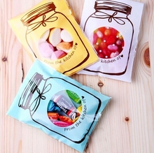 50/100Pcs 7*10cm Cartoon Bottle Shape Candy Cookie Biscuits Packaging Bags Gift Plastic Bag Wedding Birthday Party Favors 2024 - buy cheap