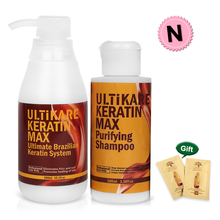 11.11 Brazilian 5% 300ml Keratin Treatment+100ml Purifying Shampoo Straighten and Repair Damaged Cruly Hair+Free Gifts 2024 - buy cheap