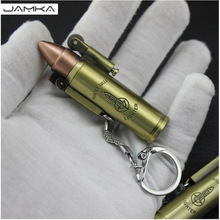 Creative Copy Bullet Butane Straight Flame Lighter Metal Torch Windproof Gas Lighter Novelty Military Gift Key Accessories 2024 - buy cheap