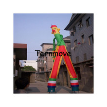 Inflatable clown air dancer with double legs for promotion double legs air dancing dance wind tube man 2024 - buy cheap