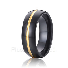 high quality jewelry wholesaler supplier for ebay disstributors classic  black color mens promise wedding band rings 2024 - buy cheap