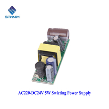 SANMIN AC220V-DC24V 0.25A 400ma 5W Power supply Isolated switch power supply module 220 to 24v bare board PLB05A24V 2024 - buy cheap