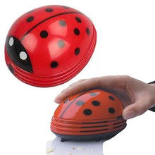 Portable mini vacuum cleaner Cute Beetle Ladybug cartoon Mini Desktop Vacuum cleaner Desk Dust Cleaner collector for home office 2024 - buy cheap