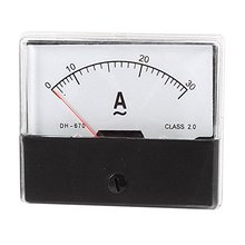 AC 0-30A 1A 2A 3A 5A 10A 20A 50A  Analog Ammeter Panel AMP Current Meter DH-670 Gauge 2024 - buy cheap