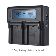 Placa de batería de 2 LP-E6 para cargador de batería, para Neweer Andoer, doble/cuatro canales, para Canon EOS 5DII 5diii 5DS 5DSR 6D 7DII 60D 2024 - compra barato