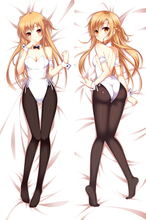 Funda de almohada grande para decoración, funda de almohada de Anime japonés, arte de espada en línea, para bodas, San Asuna, Otaku, Waifu, Dakimakura 2024 - compra barato