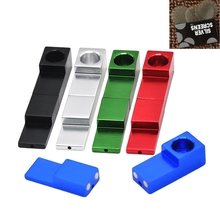 1PCS mini pipe metal portable creative square smoking pipe folding magnet Pocket travel pipe tobacco Accessories 2024 - buy cheap