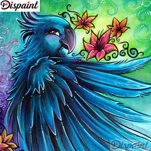 Dispaint Full cuadrado/redondo taladro 5D DIY pintura de diamante "Flor de pájaro de dibujos animados" 3D bordado punto de cruz 5D decoración para el hogar A17159 2024 - compra barato