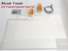 Xintai Touch 23.6 inch 10 points interactive touch foil Film through glass window shop Best price and cost 2024 - buy cheap