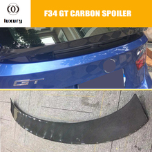 F34-aerofólio traseiro de fibra de carbono para bmw, modelos 3gt 320, 328, 335, 340 e gt 2014-2019 2024 - compre barato