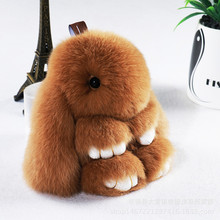 14cm kawaii Plush Keychain Cute Mini Simulation Easter Bunny Soft Stuffed Animal Toys Easter Rabbit Doll Plush toys for children 2024 - купить недорого