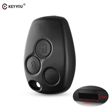 KEYYOU 3 Button Key Shell Remote Fob Cover Case For Renault Dacia Modus Clio 3 Twingo Kangoo 2 Duster Fluence Without Blade 2024 - buy cheap