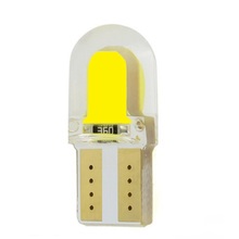 Bombilla LED COB de silicona T10 W5W WY5W para Interior de coche, lámpara de instrumento de gel de sílice, fuente de luz de aparcamiento automática, 100 Uds. 2024 - compra barato