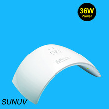SUNUV-secador de uñas SUN9C Plus, lámpara de uñas LED UV Dual, luz de curado de esmalte de Gel, herramienta de Arte de uñas, 24W 2024 - compra barato