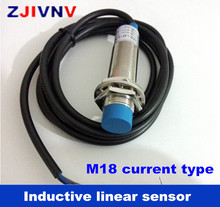 Sensor de proximidad inductivo lineal M18, interruptor de corriente tipo no empotrado, distancia de detección de 8mm 2024 - compra barato