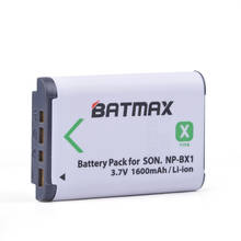 Batmax 1Pc 1600mAh NP-BX1 NP BX1 np bx1 Battery for SONY DSC RX1 RX100 RX100iii M3 M2 RX1R WX300 HX300 HX400 HX50 HX60 2024 - buy cheap