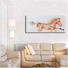 China Artist Hand-painted High Quality Abstract Modern Horse Oil Painting On Canvas Thick Oil Painting Horse Paint Artwork 2024 - buy cheap