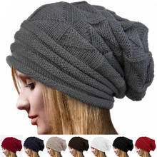 Fahion Casual Unisex Women Men Ski Knitted Crochet Beanie Hats New Winter Warm Hat Caps Hot Sale Women Winter Cap For Couple 2024 - buy cheap