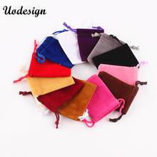 10pcs/lot Jewelry Packing Velvet Bag 5*7cm Packing Bags Drawstring Gift Bags & Pouches Velvet Drawstring Pouch 2024 - buy cheap