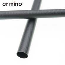 Ormino 2 шт. 9 мм X 7 мм 3K Углеродное волокно труба Дрон diy рамка квадрокоптера рукоятка посадочное снаряжение Rc Дрон комплект Мультикоптер 9X7 мм трубка 2024 - купить недорого