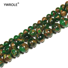 Natural Green Nepal Stone Round Loose Beads For Jewelry Making DIY Bracelet Necklace Material 6/8/10 Mm Strand 15'' Wholesale 2024 - buy cheap