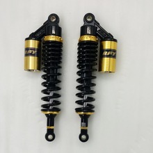 400mm/410mm/420mm/430mm/440mm Motorcycle Shock Absorber Suspension for HONDA YMAHA SUZUKI Kawasaki ATV black+gold 2024 - buy cheap