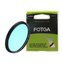 Оптическое стекло FOTGA 52 мм ИК УФ-фильтр для объектива камеры Canon Nikon DSLR CCD 2024 - купить недорого
