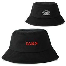 newest black bucket hat for women men DAMN embroidery fishermen hat fashion bucket caps brand hats fashion cheapu 2024 - buy cheap