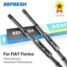 REFRESH Front Wiper Blades for FIAT Fiorino Fit Bayonet Arms 2006 2007 2008 2009 2010 2011 2012 2013 2024 - buy cheap