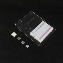 Placa de pruebas de 400 puntos + Raspberry Pi 3, prototipo de placa de montaje, placa de experimento para Raspberry Pi 3 Modelo B + / 2 2024 - compra barato