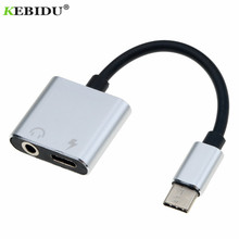 Кабель-адаптер для наушников Kebidu Usb 3. 0 Type-C на 3,1 мм 2024 - купить недорого