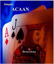 Simplex ACAAN от Michael Boden Magic tricks 2024 - купить недорого