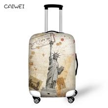 Waterproof Dustproof Travel Luggage Suitcase Protective Cover for Trunk Case Apply to 18''-30'' Suitcase Cover Elastic Perfectly 2024 - buy cheap