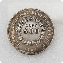 1844 Brasil 800 Reis copia moneda 2024 - compra barato