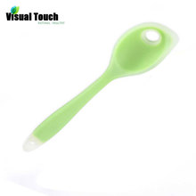 Visual Touch Flexible Heat Resistant Silicone Slotted Spoon Scraper Spatula Ice Cream Cake Shovel Kitchen Cooking Tool Utensil 2024 - buy cheap