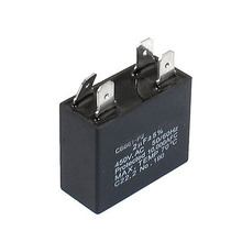 Capacitor de ar condicionado retangular para motor, cbb61 4 pinos ac450v 1uf/2uf/2.5uf/3/3 uf/4uf/5uf/6uf 2024 - compre barato