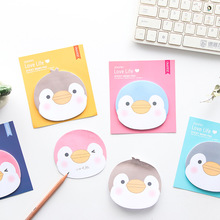 Creative cute penguin Adhesive Memo Pad Sticky Notes Notepad Bookmark School Office Supply Stationery Escolar Papelaria 2024 - buy cheap