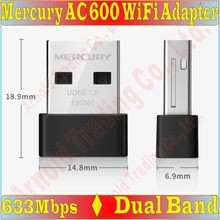 ChineseFirmware-adaptador Wifi AC650Mbps, banda Dual, 2,4 GHz, 200M, 5GHz, 433M, adaptador USB, 802.11ac, ethernet, tarjeta de red, receptor wi-fi 2024 - compra barato